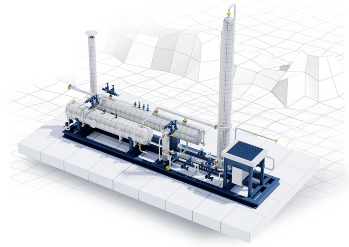 Gas condensate stabilization unit