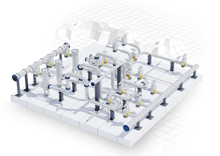 Metering unit for a wide fraction of light hydrocarbons