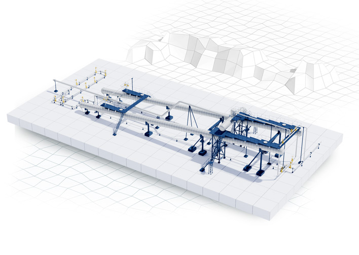 End pipe phase divider